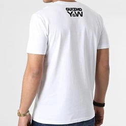 Meilleure affaire 👏 Tee 👚 Shirt Gentil Méchant Blanc Orange de Y et W 👏 -Tenue De Sport Soldes y et w 307962 GUIZMO TS GENTILMECHANT BLCORA 20220308T121319 04