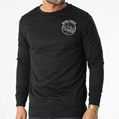 Coupon ✔️ Sweat Crewneck Réversible Dragon Noir de Y et W ✔️ -Tenue De Sport Soldes y et w 345054 SWEATER DRAGON BLACK 20221028T155925 05