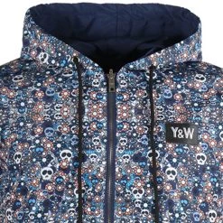 Offres ❤️ Veste Coupe-Vent Réversible Skullz Bleu Marine de Y et W 🔥 7 Offres ❤️ Veste Coupe-Vent Réversible Skullz Bleu Marine de Y et W 🔥 -Tenue De Sport Soldes y et w 91738 veste skullz navy 20180820T125538 03